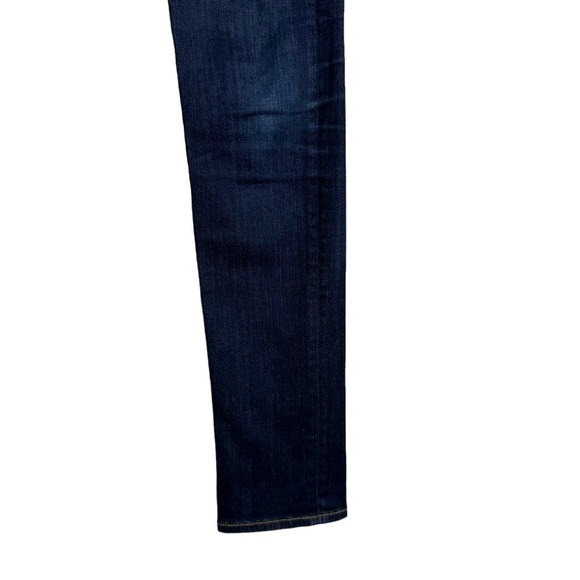Rag and Bone High Rise Skinny Leg Jeans Dark Blue Wash Stretch Denim 25 - Picture 9 of 16